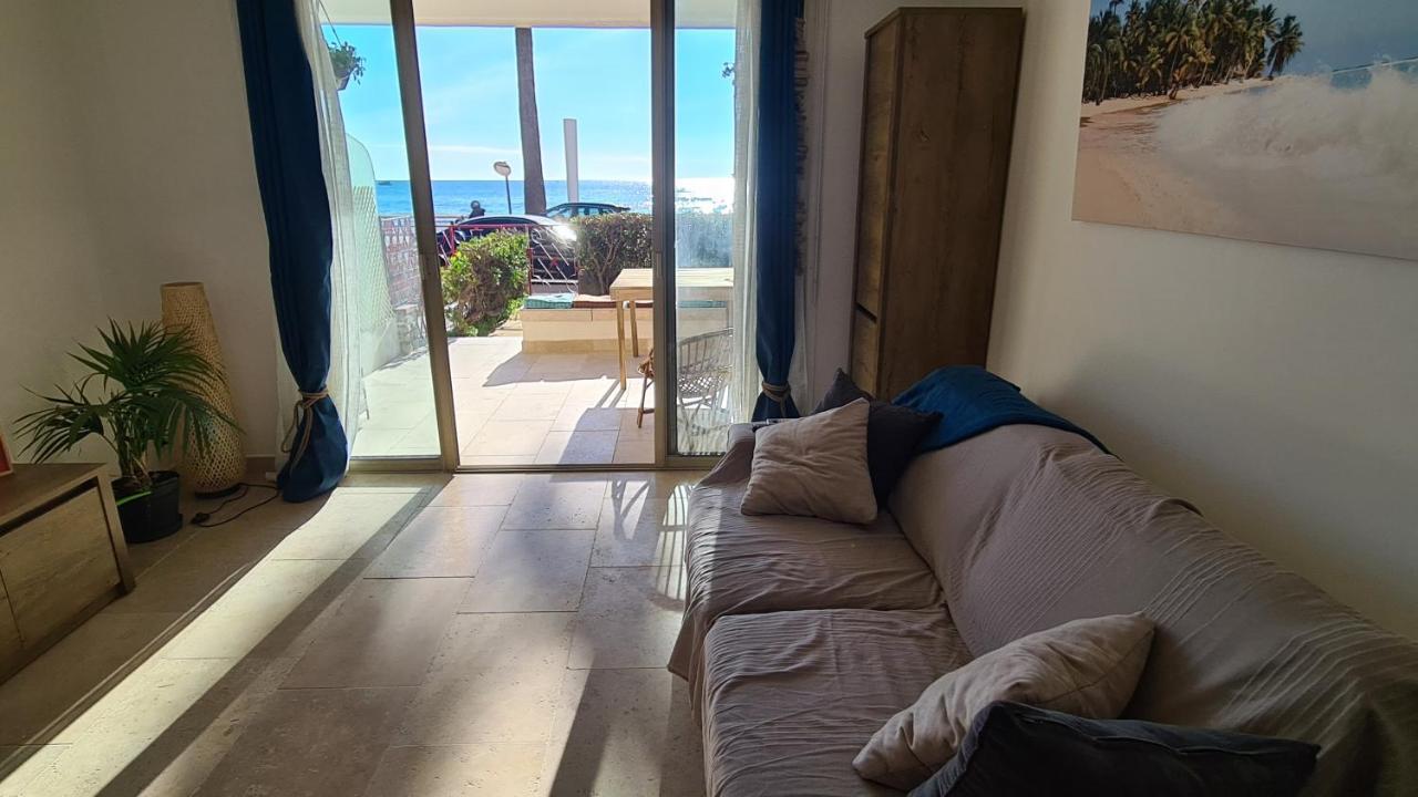 Ti Caz Kreol - Juan Plages Les Pieds Dans L'Eau Apartment Luaran gambar